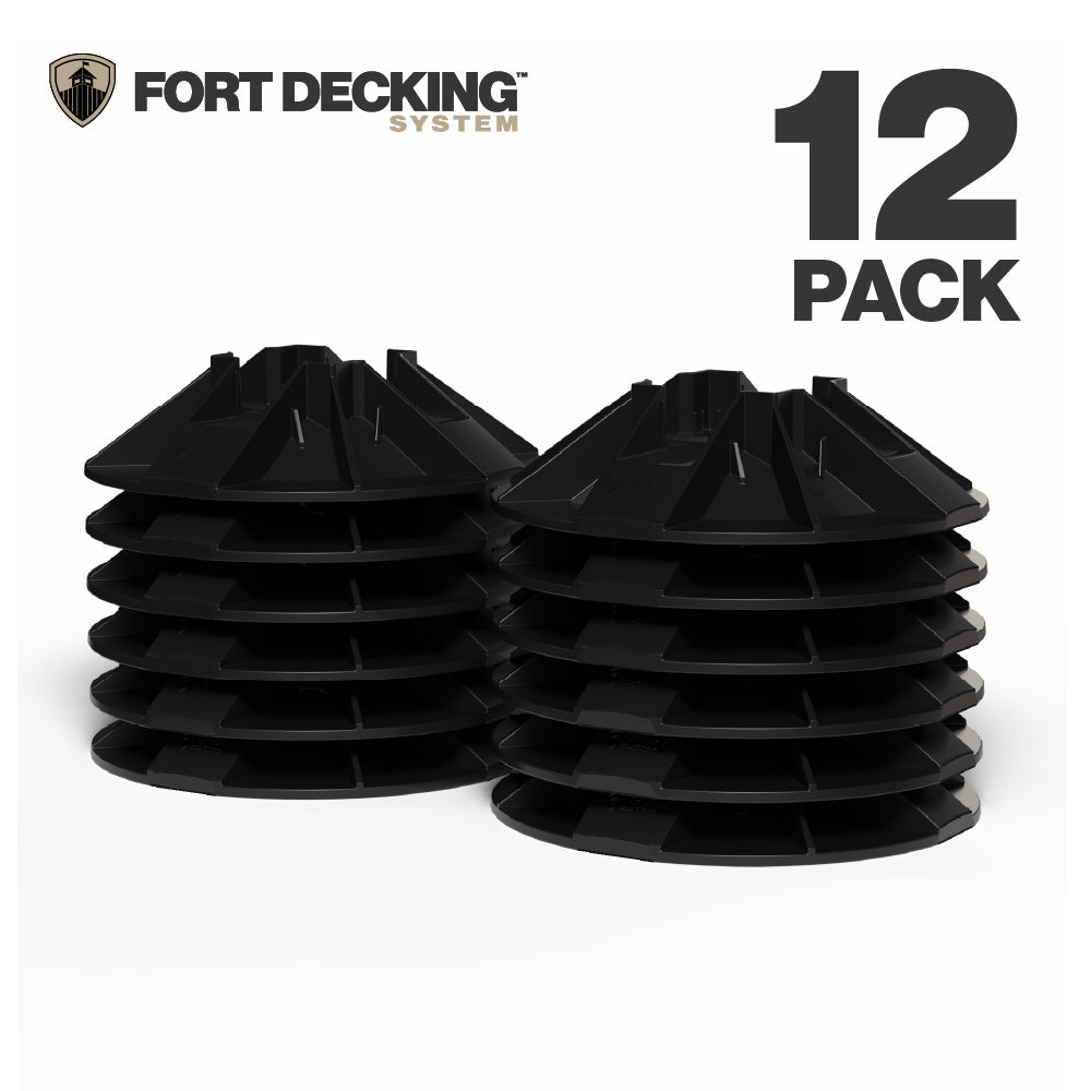 Stackable Foundation Blocks Stackable Foundation Blocks Myard Deck Foundation Blocks - 4-Pack ...